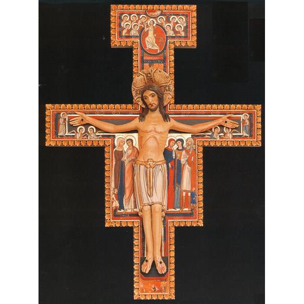 Croce di San Damiano - colorato