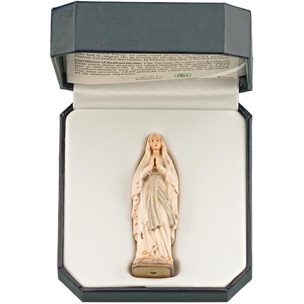 Madonna di Lourdes con astuccio - colorato