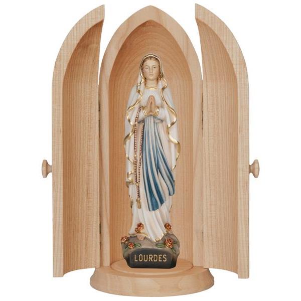 Madonna di Lourdes nella Nicchia - colorato