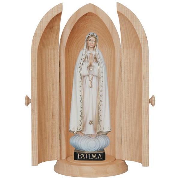 Nicchia con Madonna di Fatima - colorato