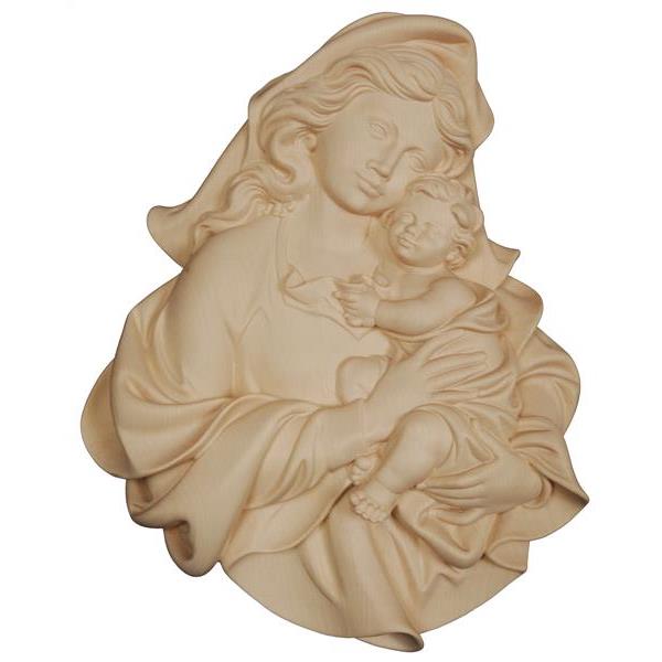Madonna con Gesù Bambino da parete - naturale