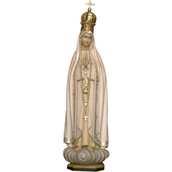 Madonna Fatima con corona - colorato