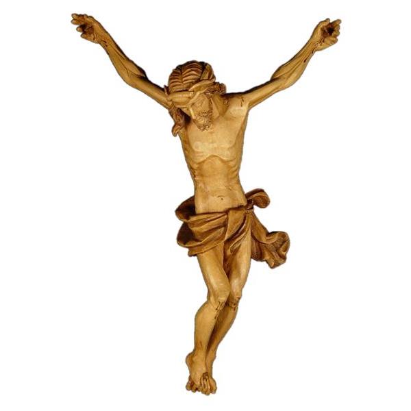 Corpo di Cristo barocco in cirmolo - colorato