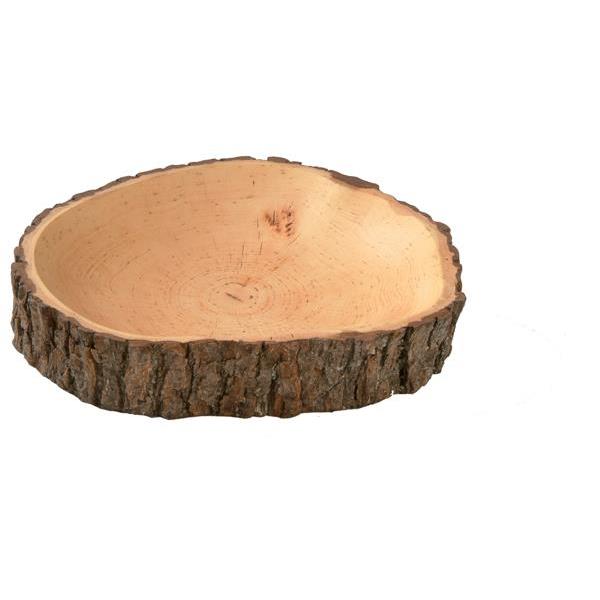 Portacenere in legno corteccia - naturale