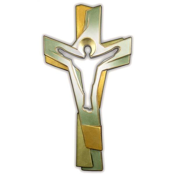 Croce della Passione verde - antico